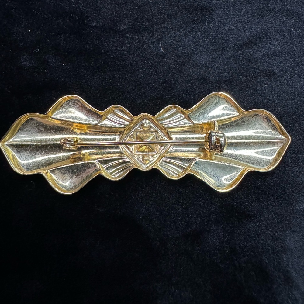 Vintage Park Lane Art Deco Bar Pin - Picture 3 of 3